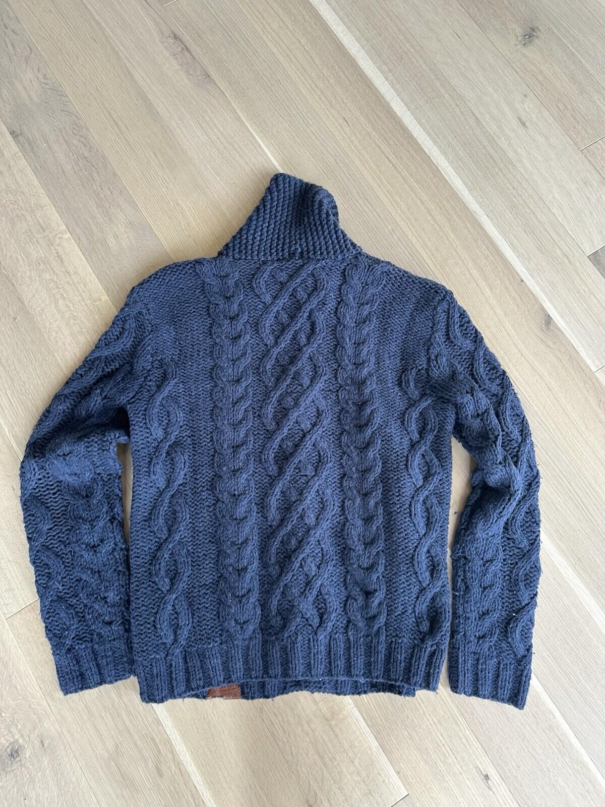Diesel tricot co Superior Quality Handmade Knit Men’s Size XL  Blue