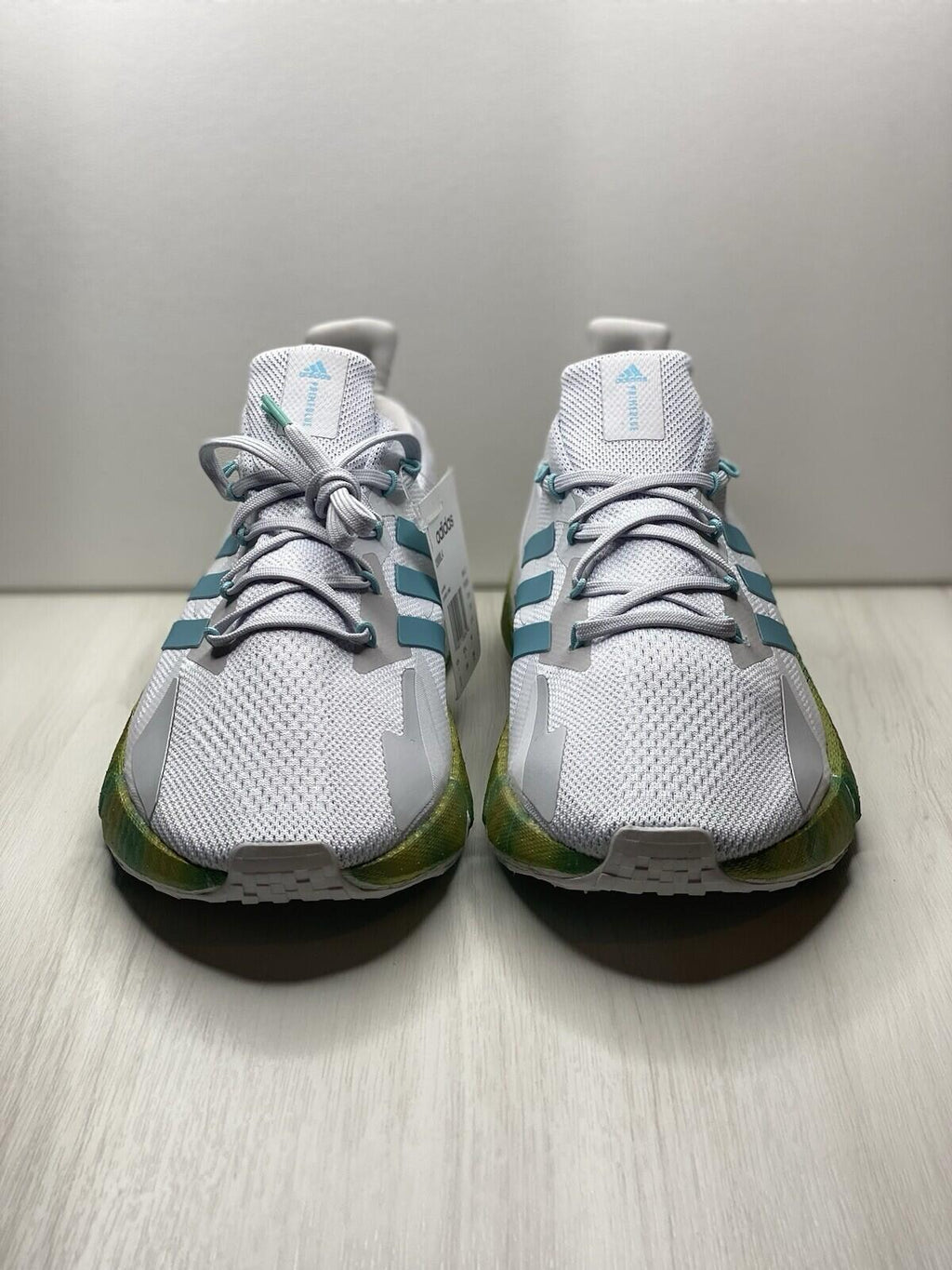 Adidas Men's X9000L4 Boost Running Shoes White / Grey / Blue Spirit Mens Size 13