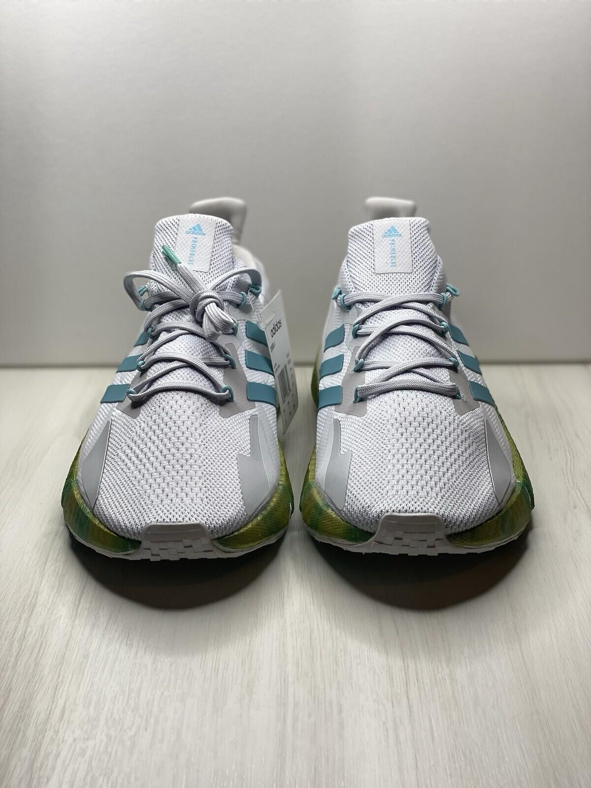 Adidas Men's X9000L4 Boost Running Shoes White / Grey / Blue Spirit Mens Size 13