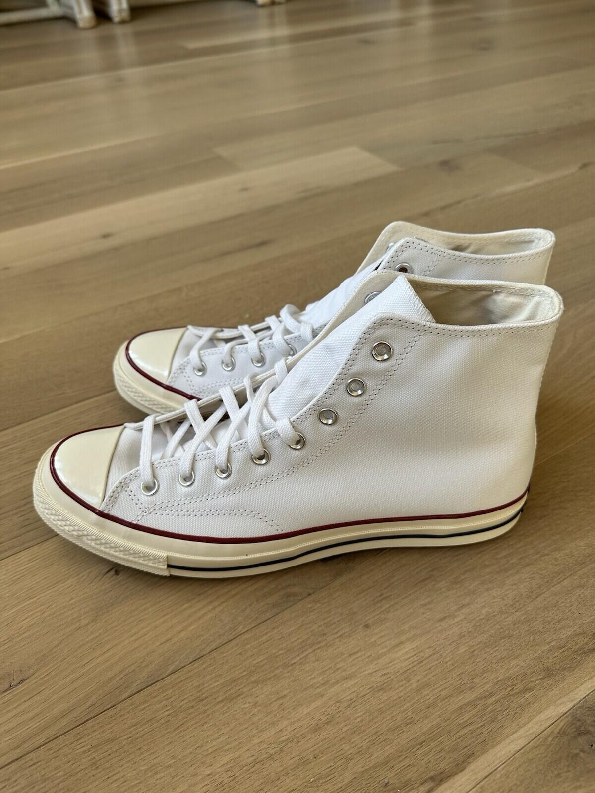 Converse Chuck 70 High Men’s Size 12 White Canvas BNIB
