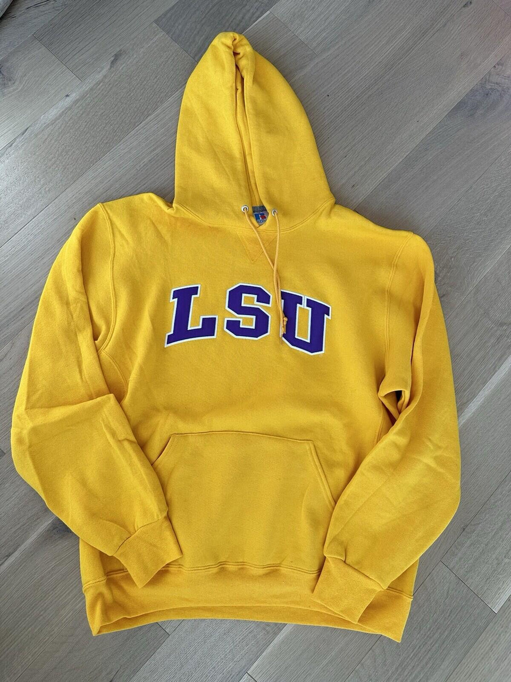 Champion ‘LSU’ Hoodie L Yellow