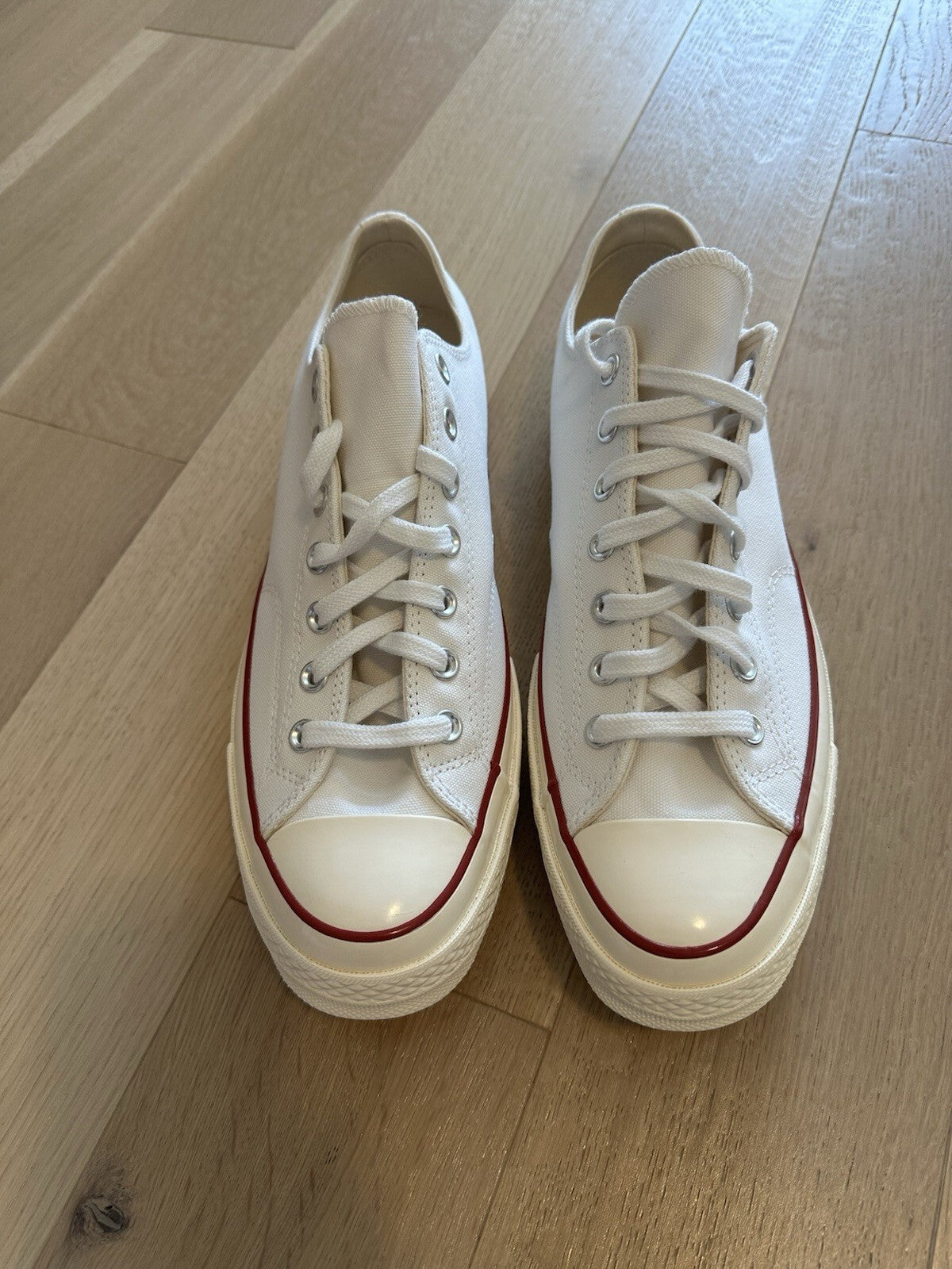 Converse CHUCK 70 OX WHITE/GARNET/EGRET Men’s Size 12