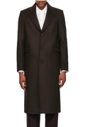 OFFICINE GÉNÉRALE Brown Ionas Coat Size: 52