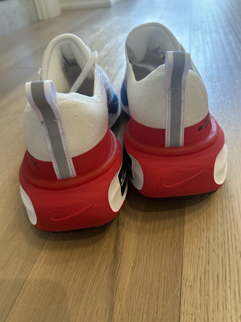 NIKE ZOOMX INVINCIBLE RUN FK 3 White/ Black-University Red Men’s Size 13