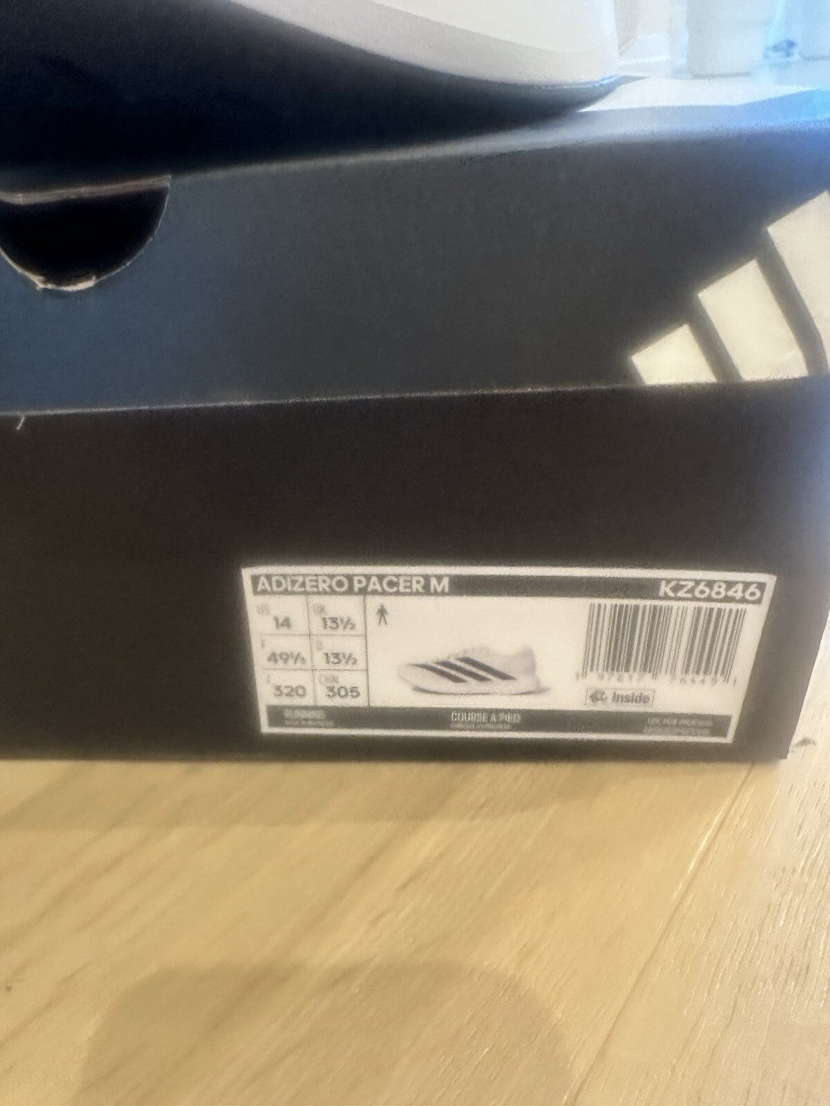 Adidas ULTRABOOST 5X Men’s Size 14 FTWWHT/FTWWHT/COREB