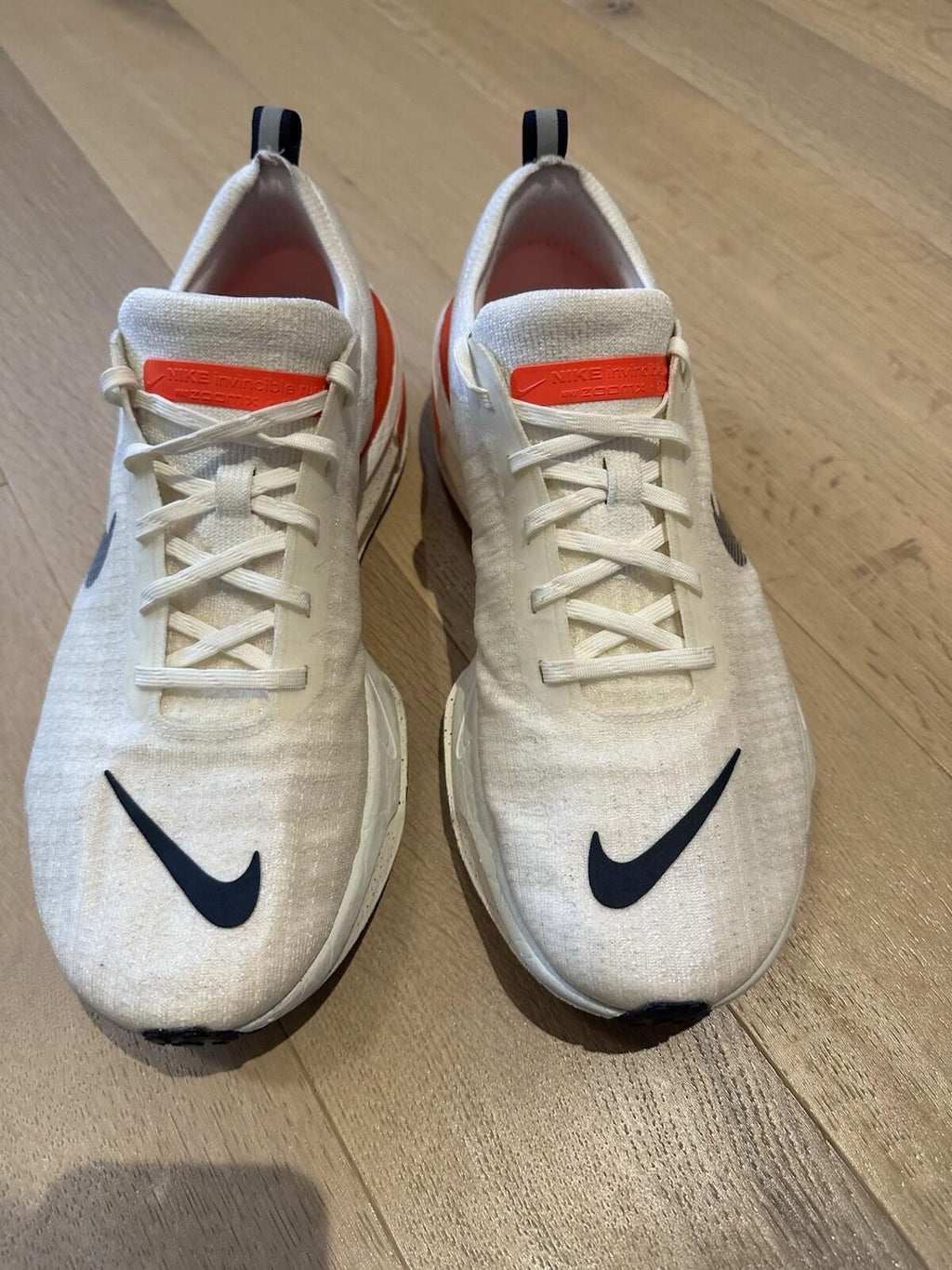 Nike Zoom X Invincible Run Flyknit 3 White Bright Crimson Mens Size 13