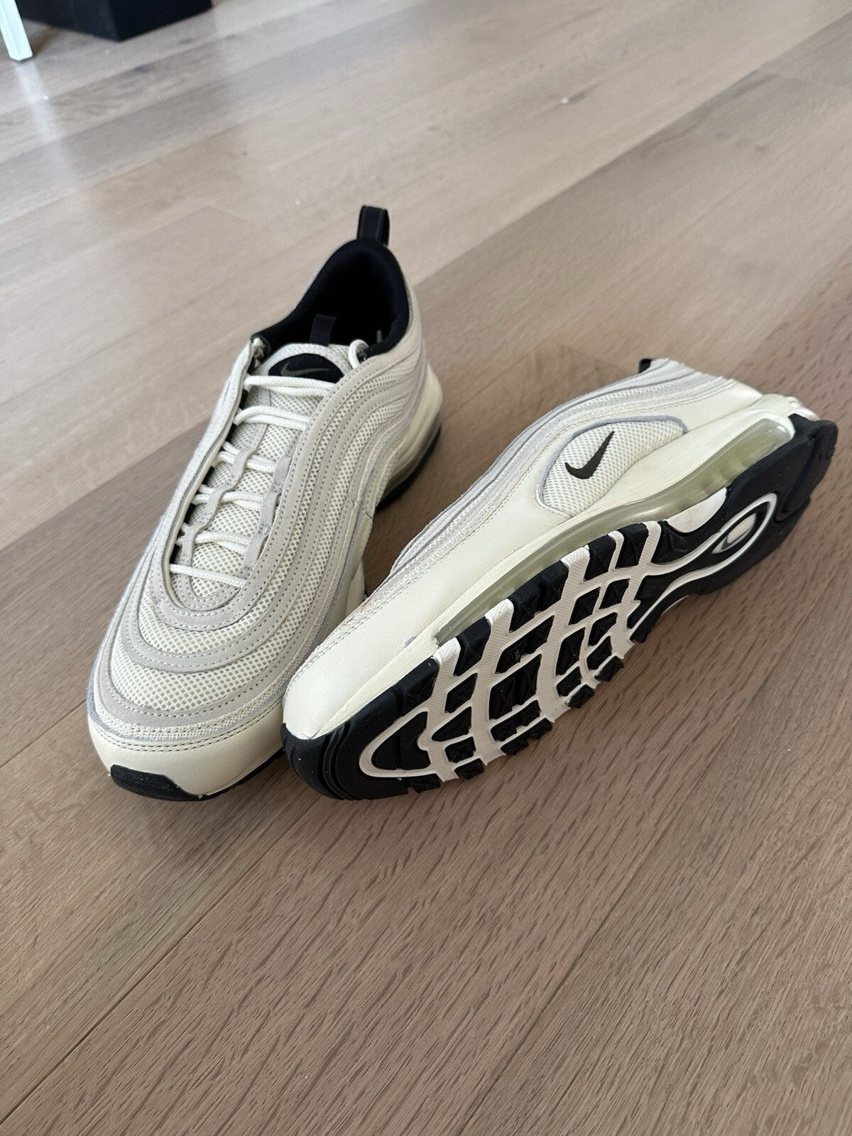 AIR MAX MAX 97 NB 2 COCONUT MILK/CARGO KHAKI-BLACK Men’s Size 13 BNIB