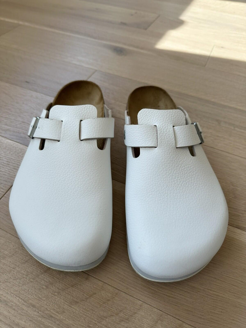 Birkenstock Boston BS Men’s Size 46 White