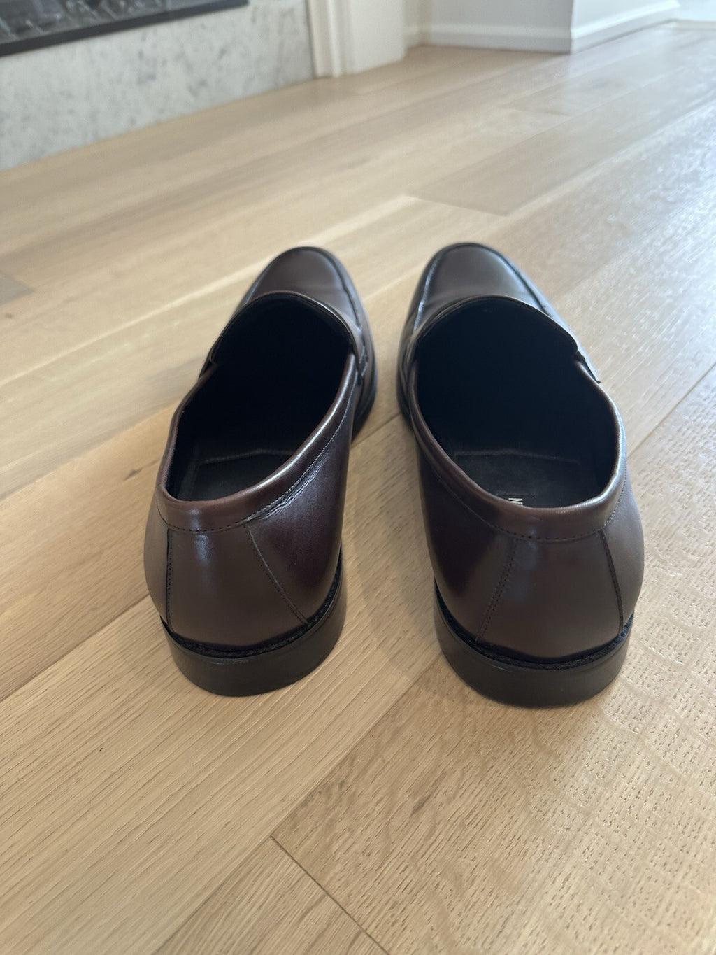Steve Madden Leather Loafer Men’s Chocolate Brown Mens 13