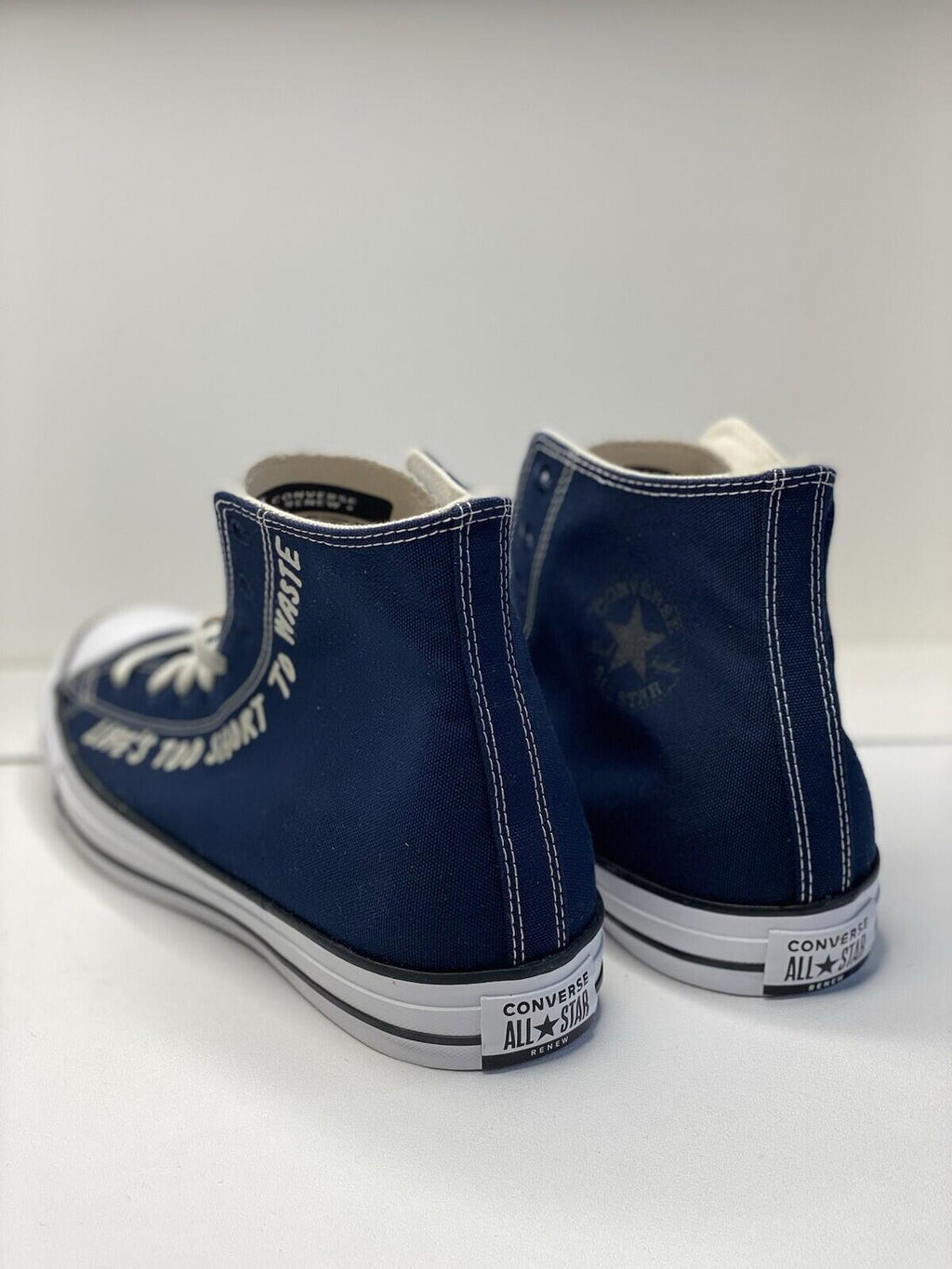 Converse All Star Chuck Taylor Hi ‘Life’s Too Short To Waste’ Men’s 12 BNIB