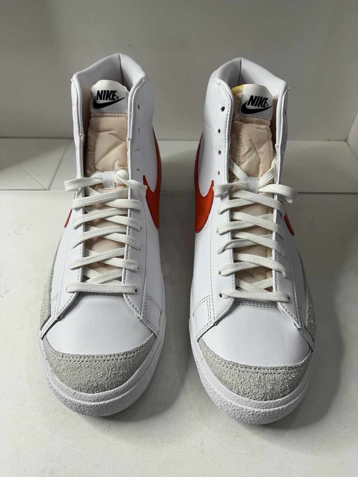 Nike Blazer Mid 77 VNTG WHITE/PICANTE RED-COCONUT MILK Men’s Size 13 BNIB
