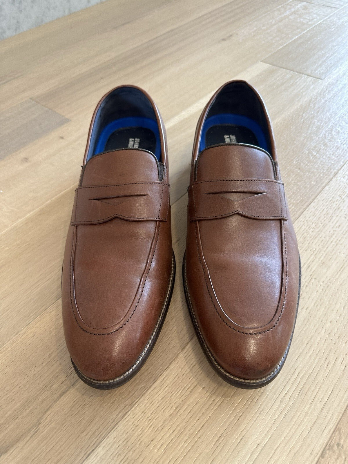 Steve Madden Leather Loafer Men’s Cognac Mens 13