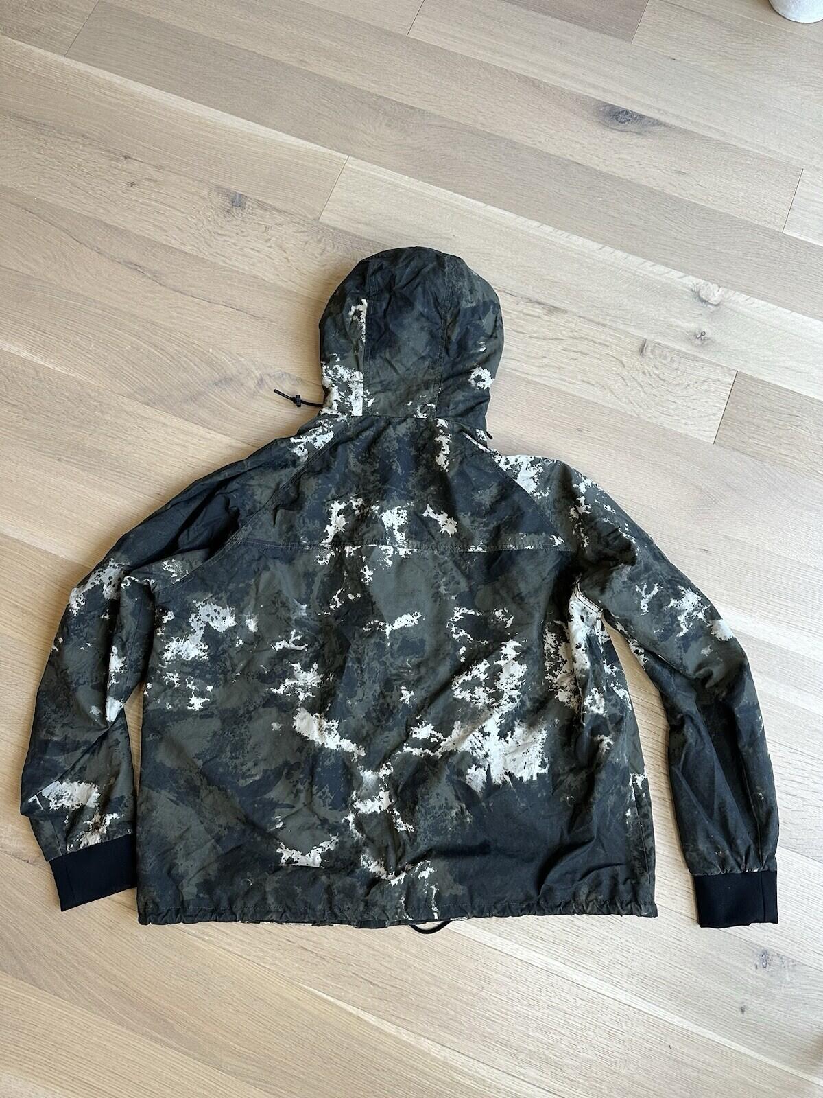 Zara Spring Light Jacket Green/cream/ Black Men’s Size XL
