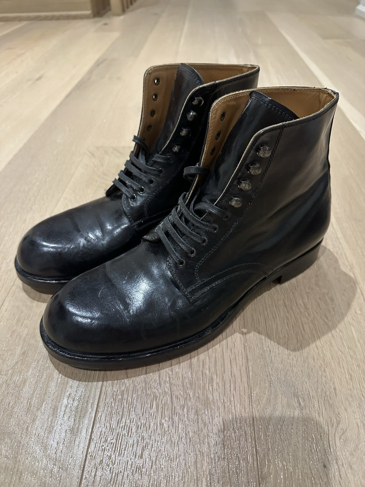 Jo Ghost Men’s Boots Size Black Leather Size 13