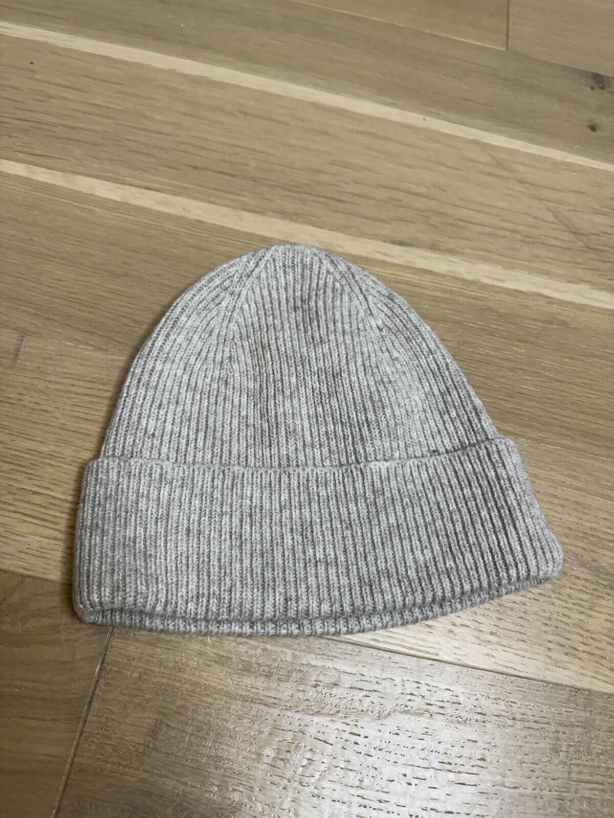 Zara Ribbed Toque One Size Oatmeal