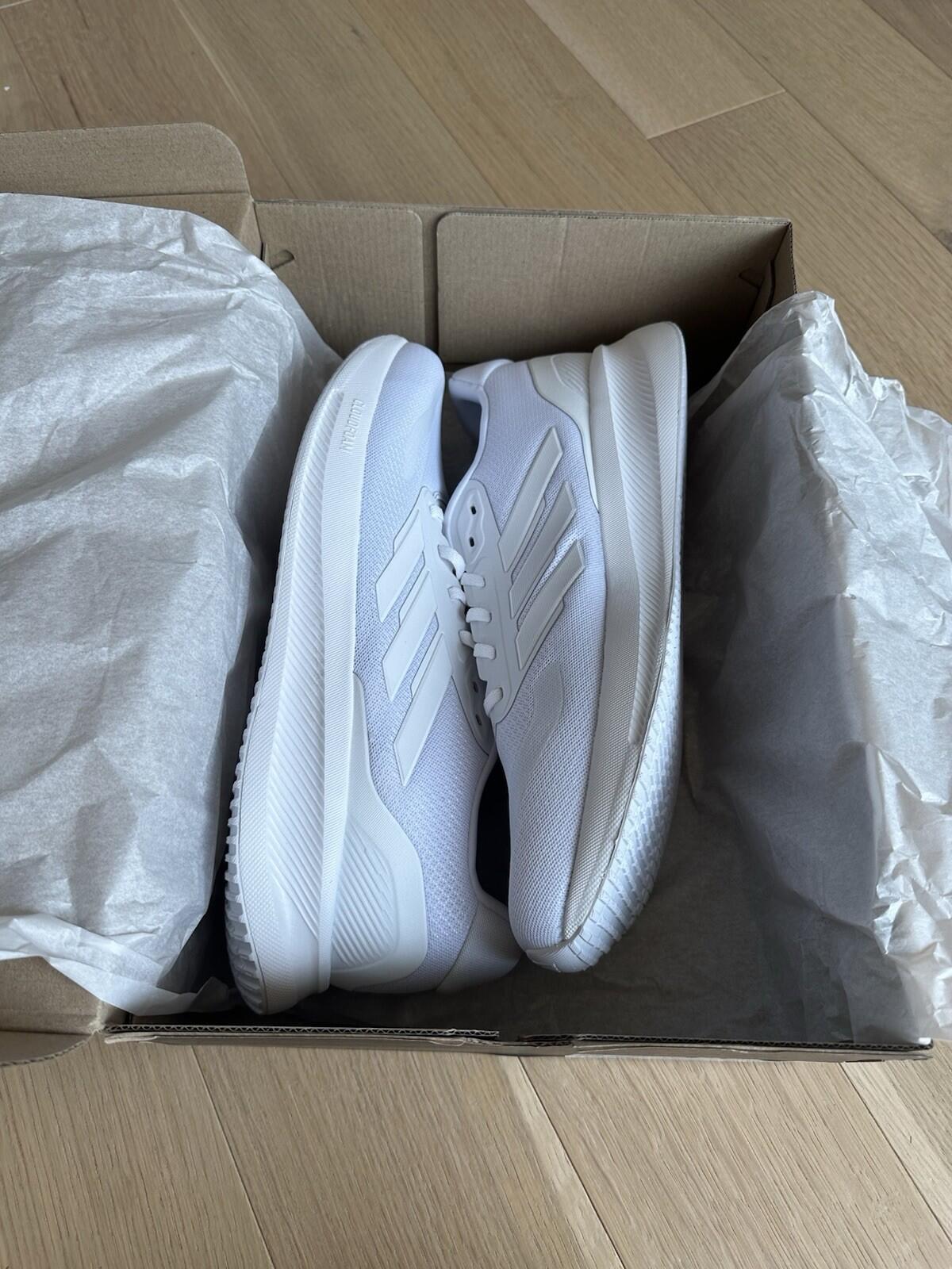 ADIDAS RUNFLACON 5 Men’s Size 14 BNIB FTWWHT/FTWWHT/FTWWHT