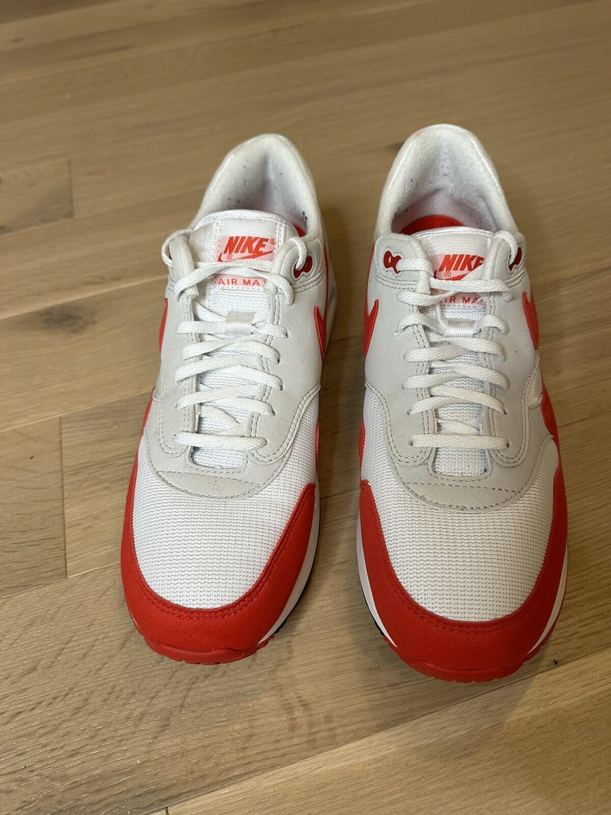 Nike Air Max 90 Big Bubble White & University Red Men’s 13
