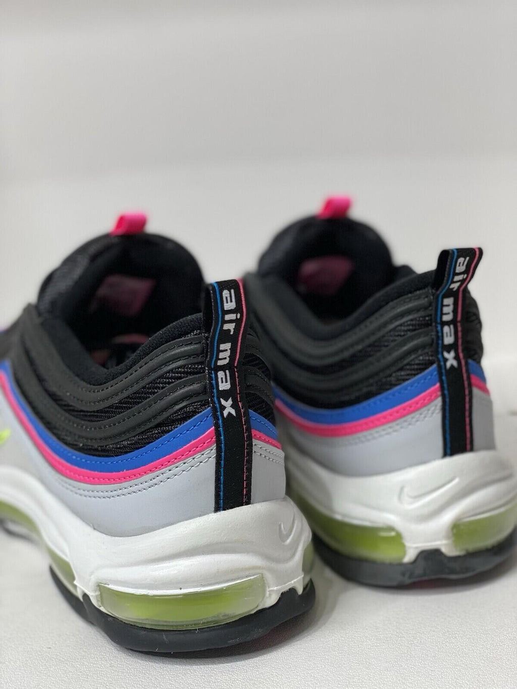 Nike Air Max 97 Neon Black White Men’s Size 13