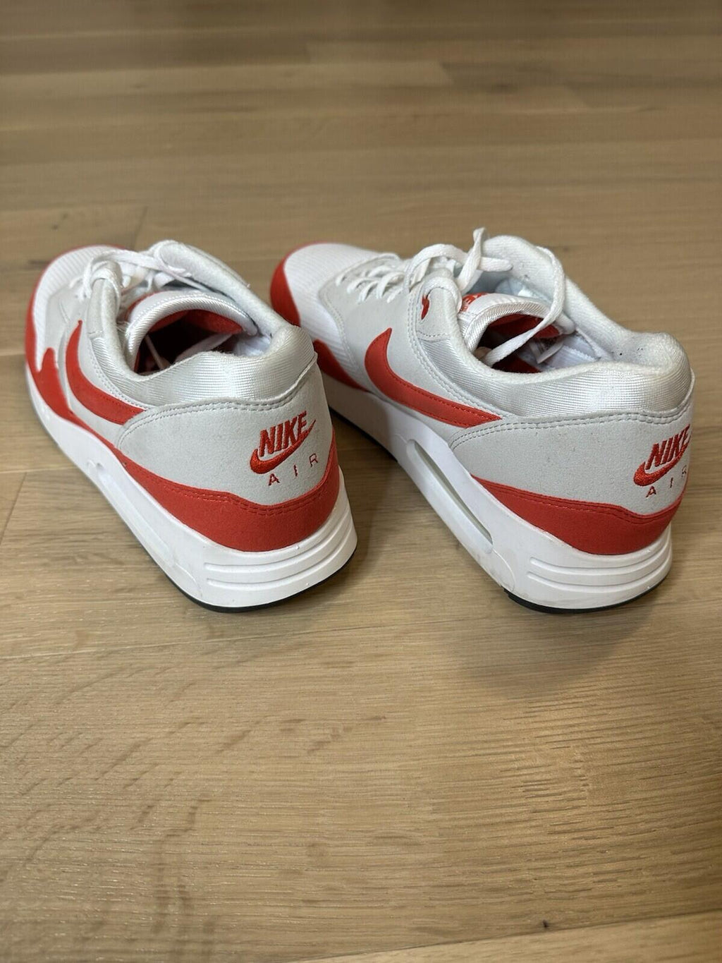 Nike Air Max 90 Big Bubble White & University Red Men’s 13