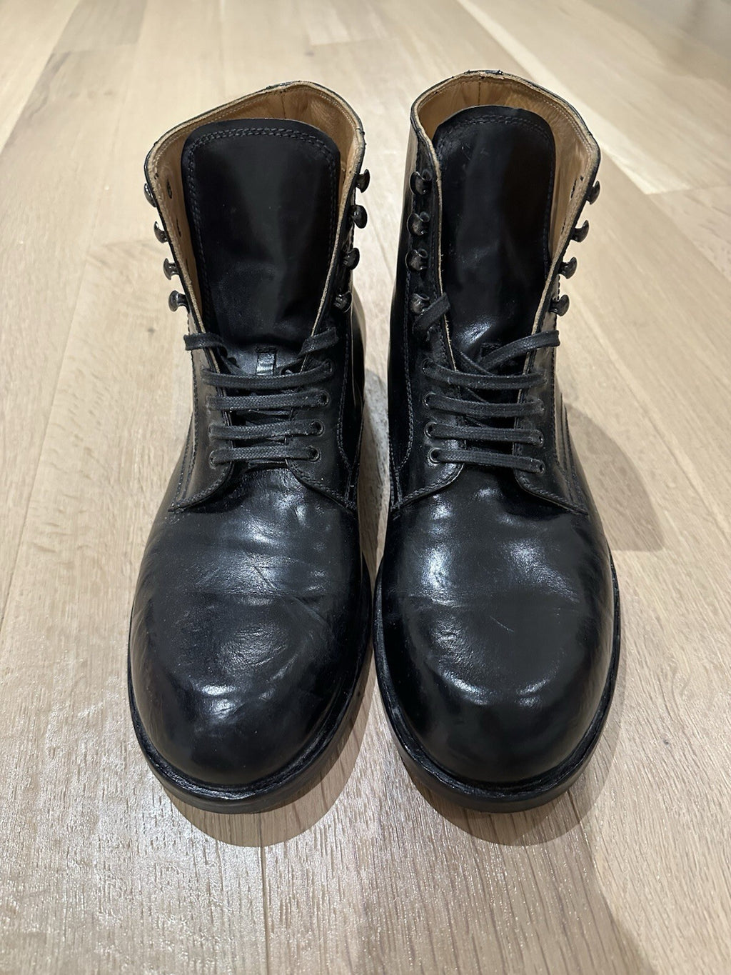 Jo Ghost Men’s Boots Size Black Leather Size 13
