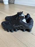 NIKE SHOX TL BLACK/BLACK-MTLC HEMATITE Men’s 14 BNIB