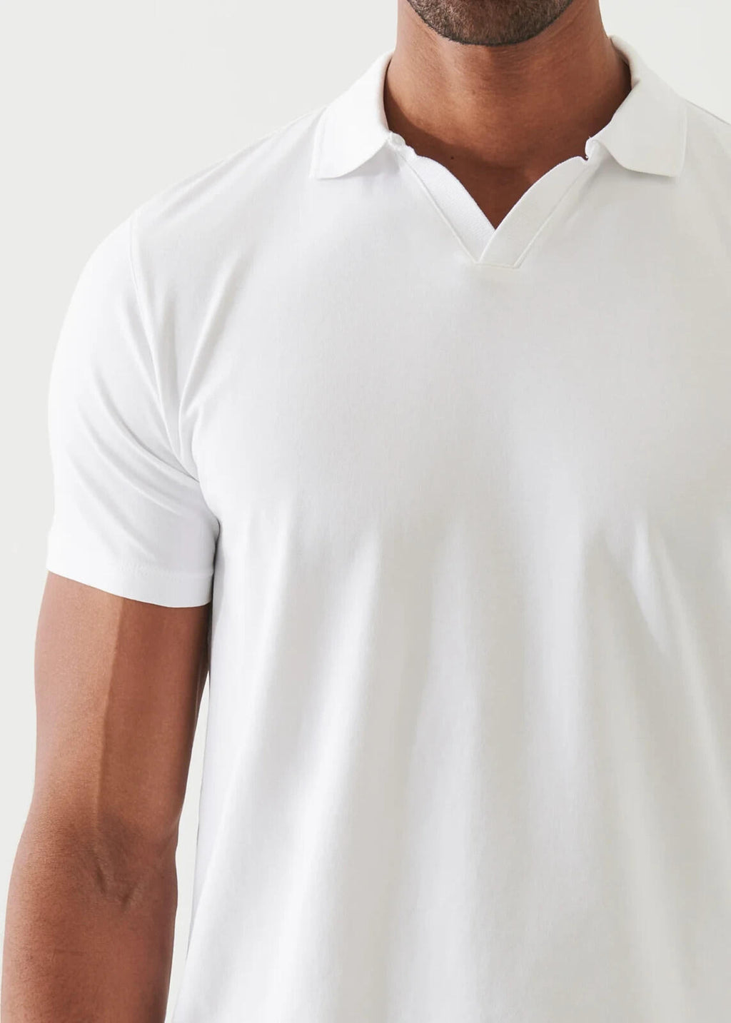 Patrick Assaraf Men’s White Polo size XL