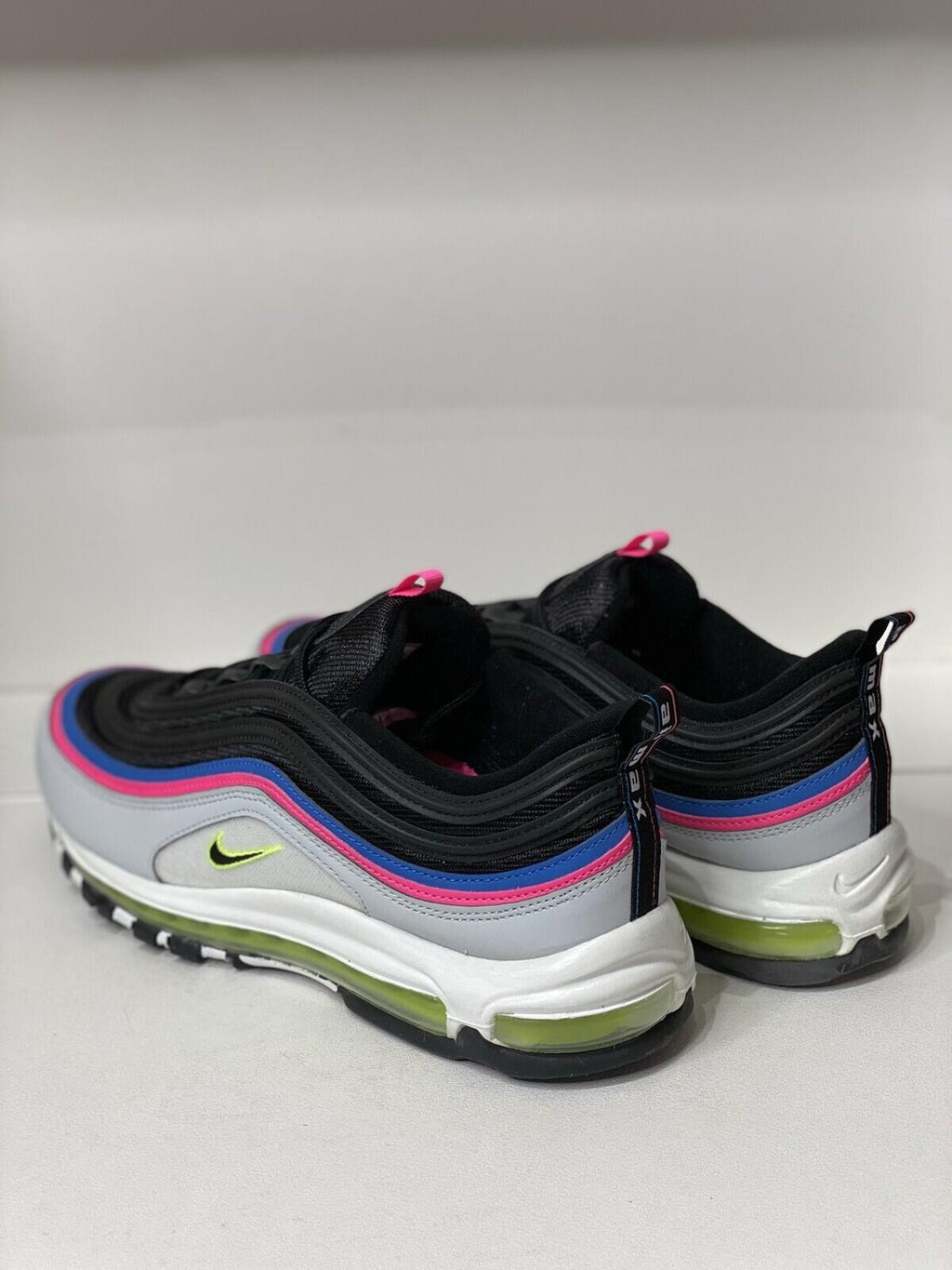 Nike Air Max 97 Neon Black White Men’s Size 13