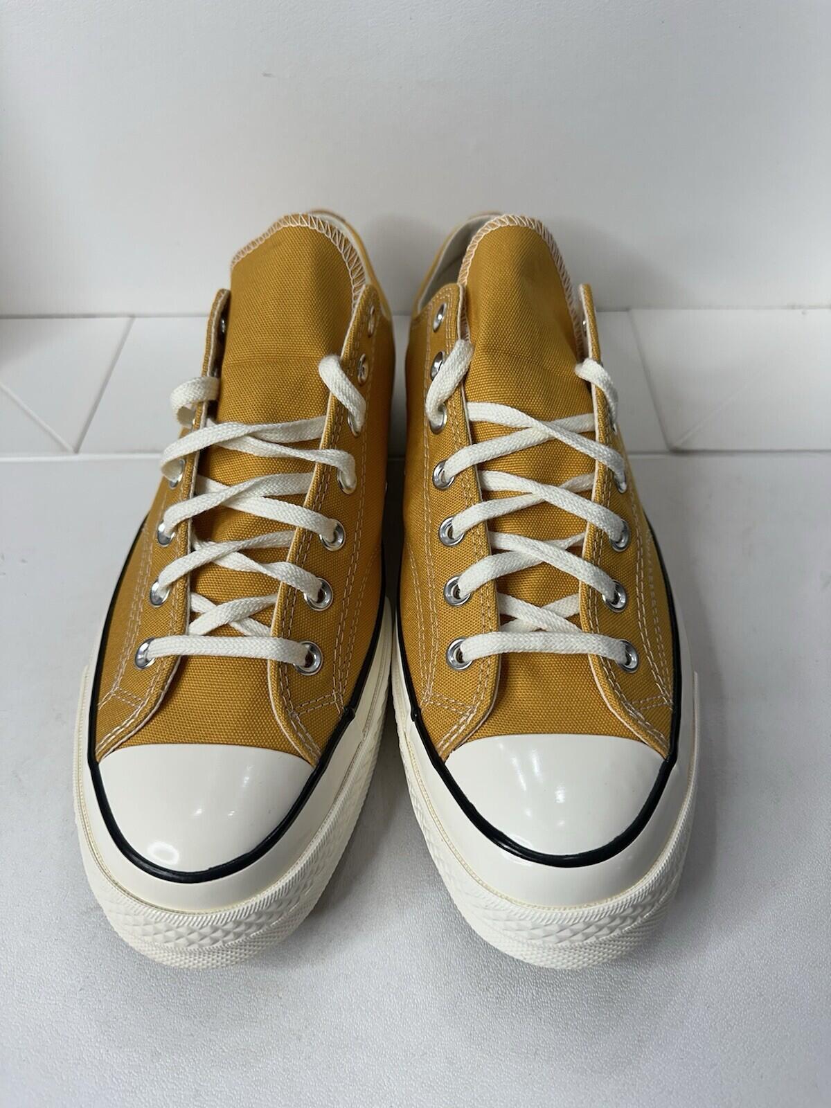 Converse CHUCK 70 Low 0X SUNFLOWER/BLACK/EGRET Men’s Size 12 BNIB