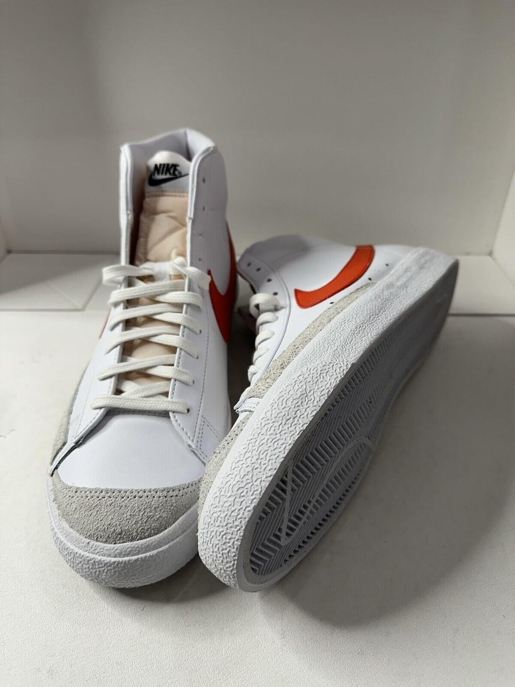 Nike Blazer Mid 77 VNTG WHITE/PICANTE RED-COCONUT MILK Men’s Size 13 BNIB