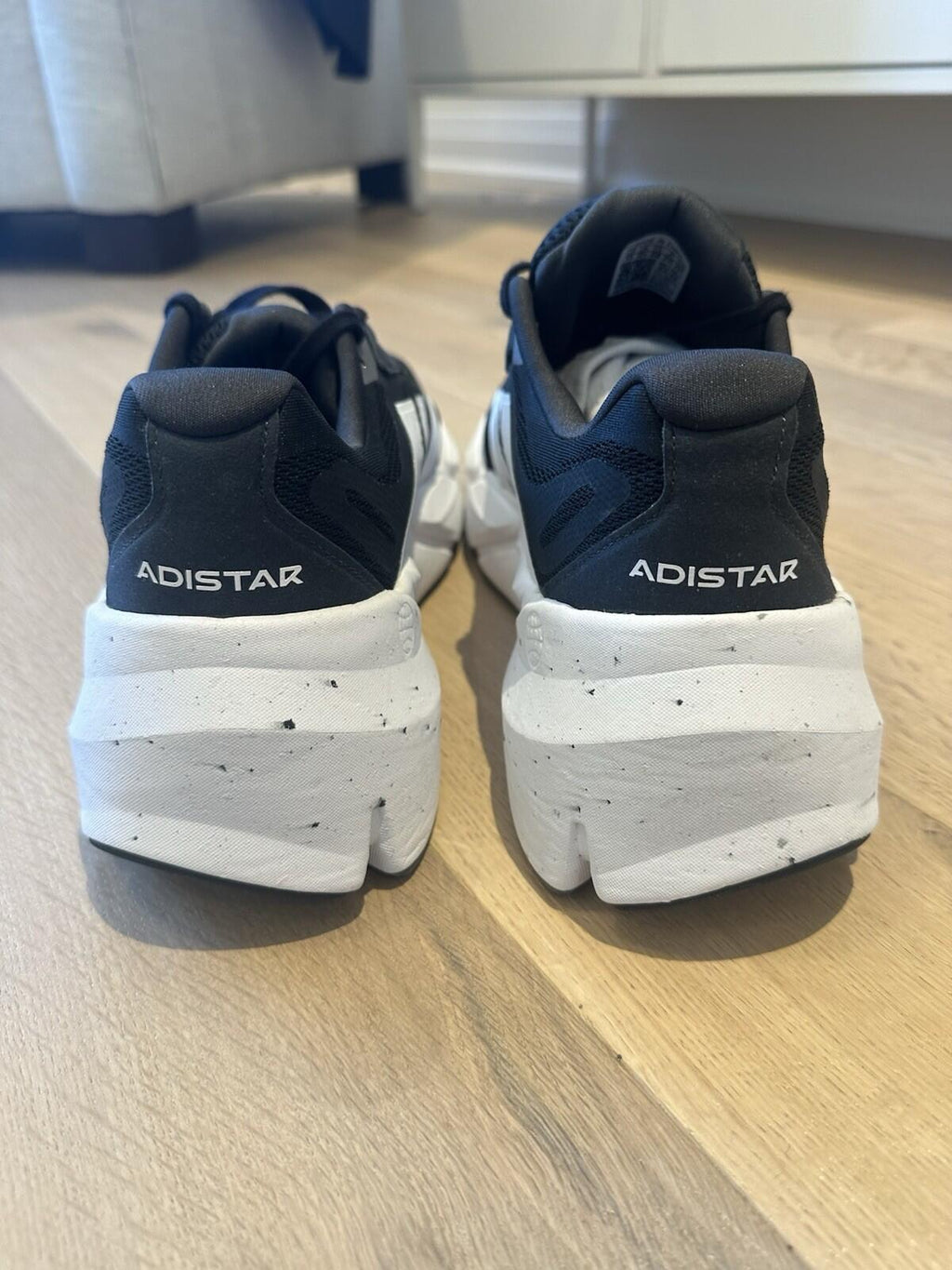 Adidas Adistar Black & White Men’s Size 14 -  Worn Once