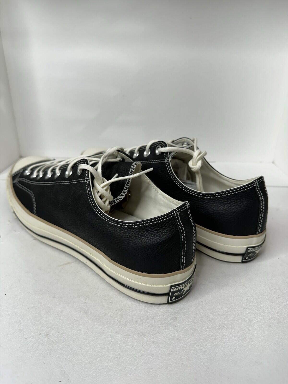 Converse Chuck 70 Low *SUPER RARE* Black/ Egret/Beige Sz 13 Pristine Condition
