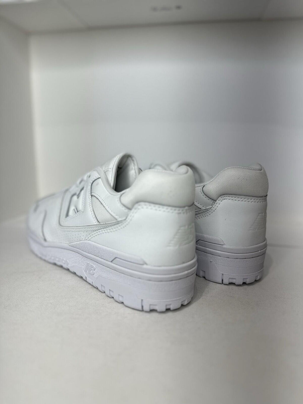 New Balance 550 All White Men’s Shoes Size 13