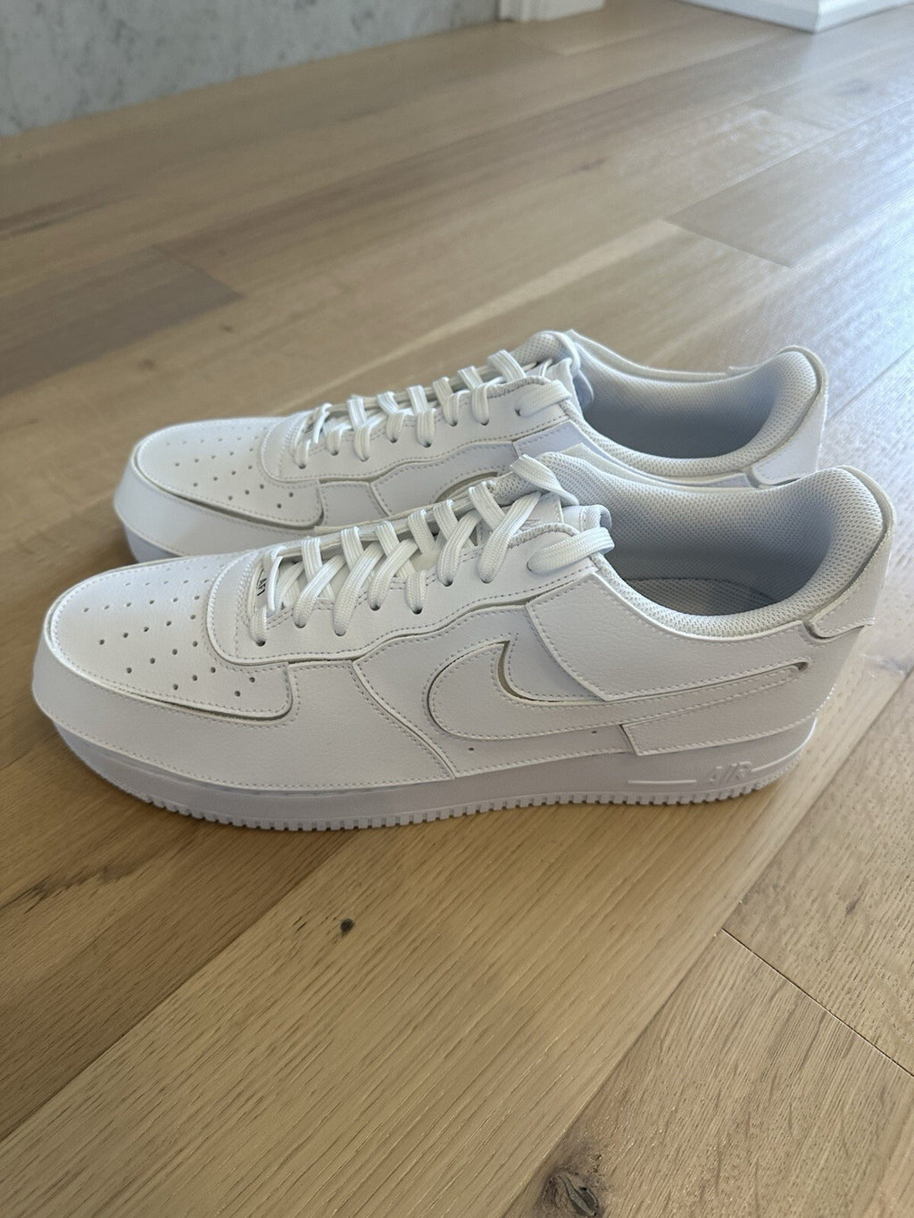 Nike AF1/1 ‘ White-Black’ (Air Force 1) mens size 13 White/White-White-White