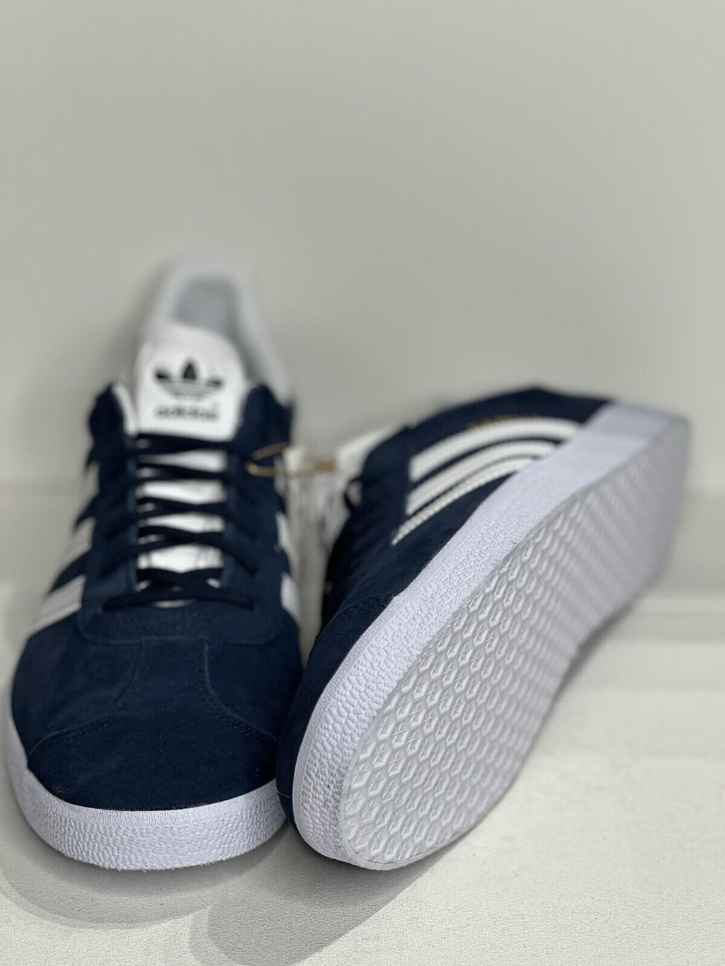 Adidas Gazelle Navy Blue/ White Men’s Shoes Size 13