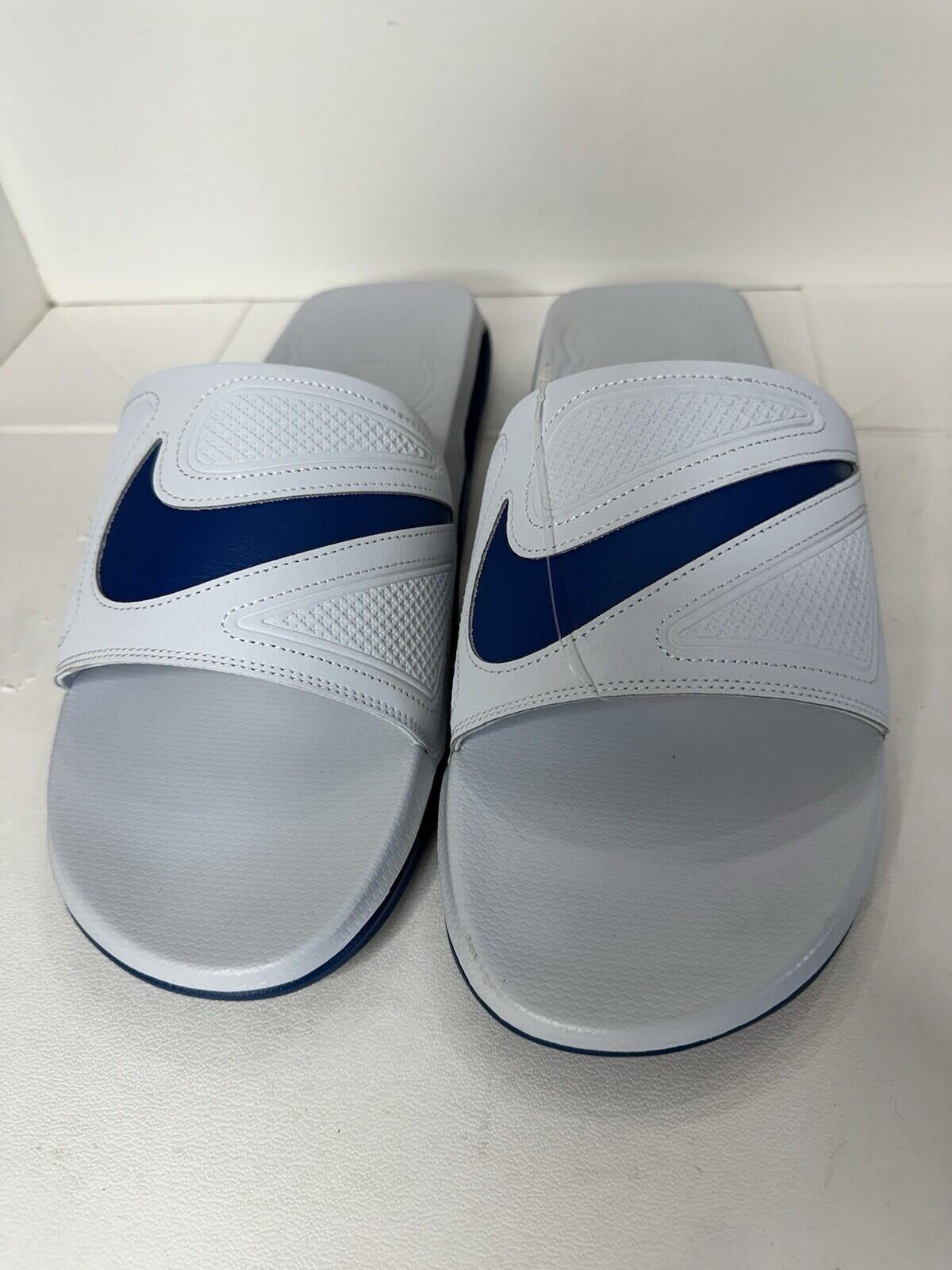 Nike Air Max Chirro Slide Pure Platinum/ Court Blue Men’s Size 13 BNIB
