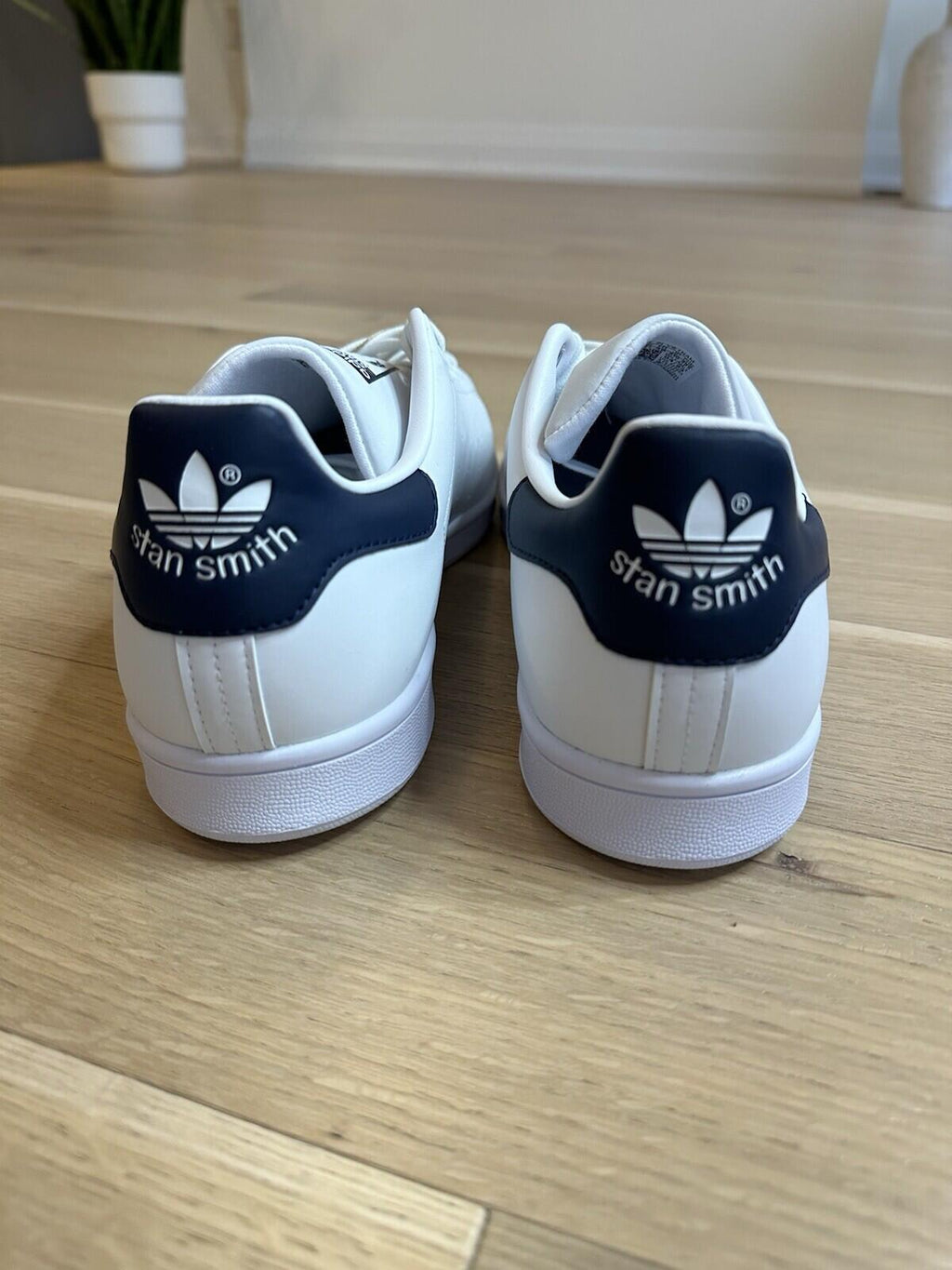 Adidas Stan Smith Originals (white/navy) Ftwwht/fywwht/conavy Men’s Size 13 BNIB