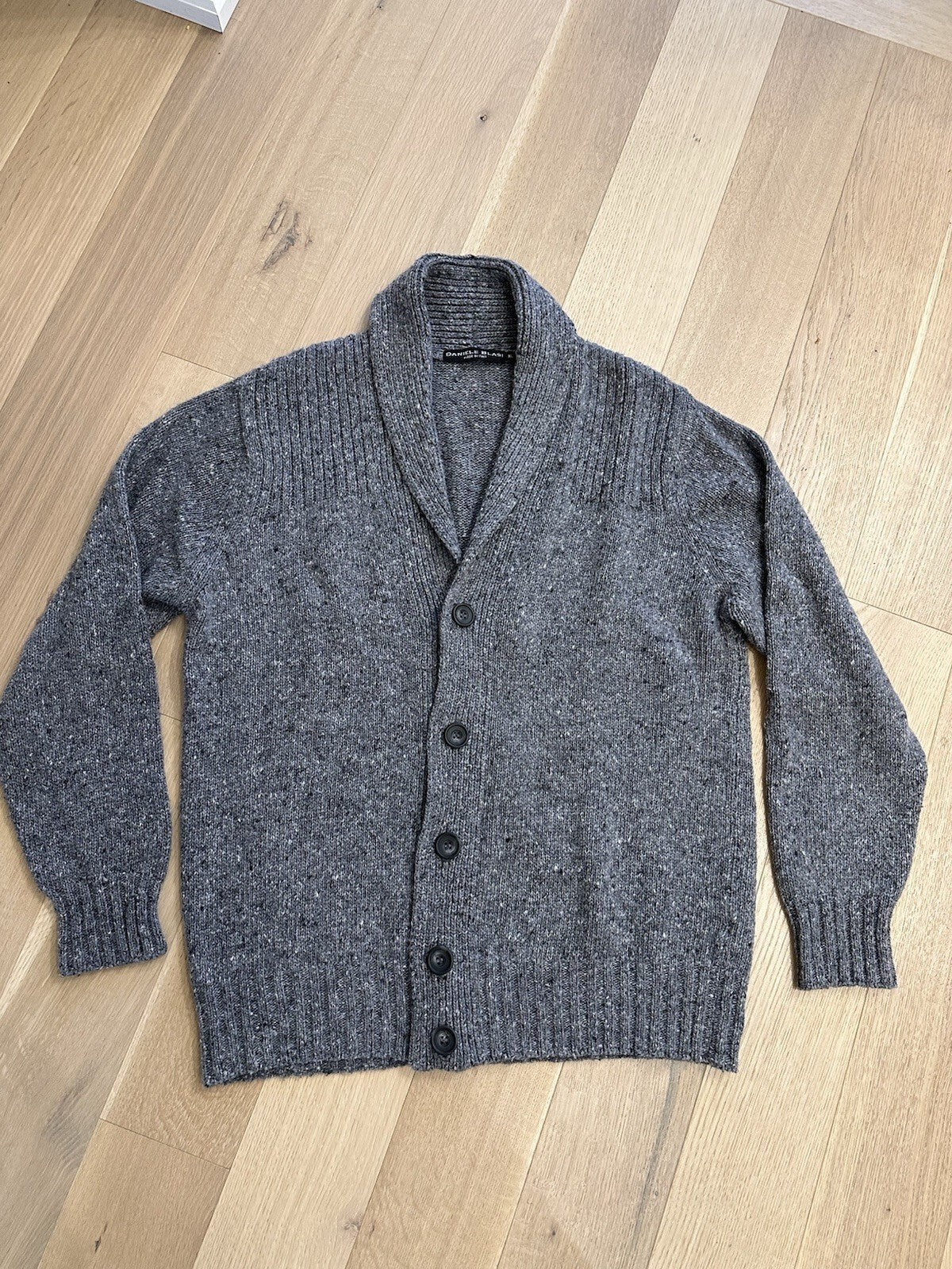 Daniele Blasi Grey Knit Men’s XL