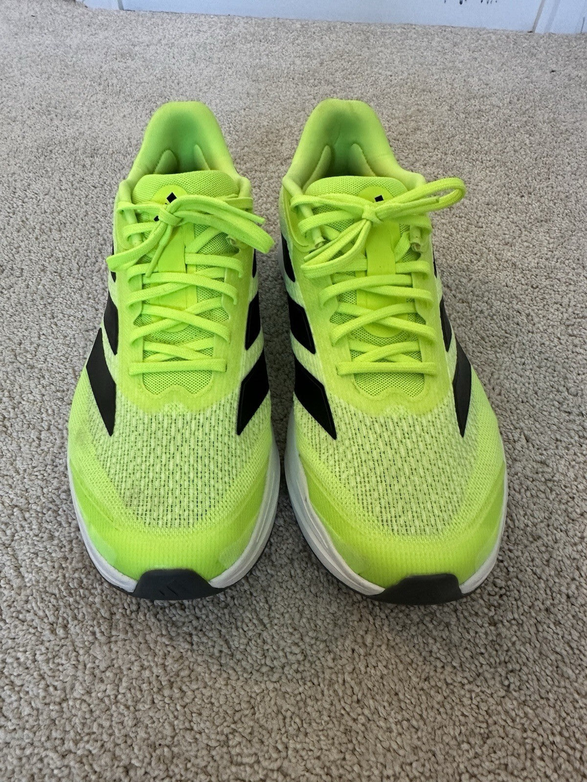 ADIDAS DURAMO SL2 Men’s Size 14 Neon Green/Black