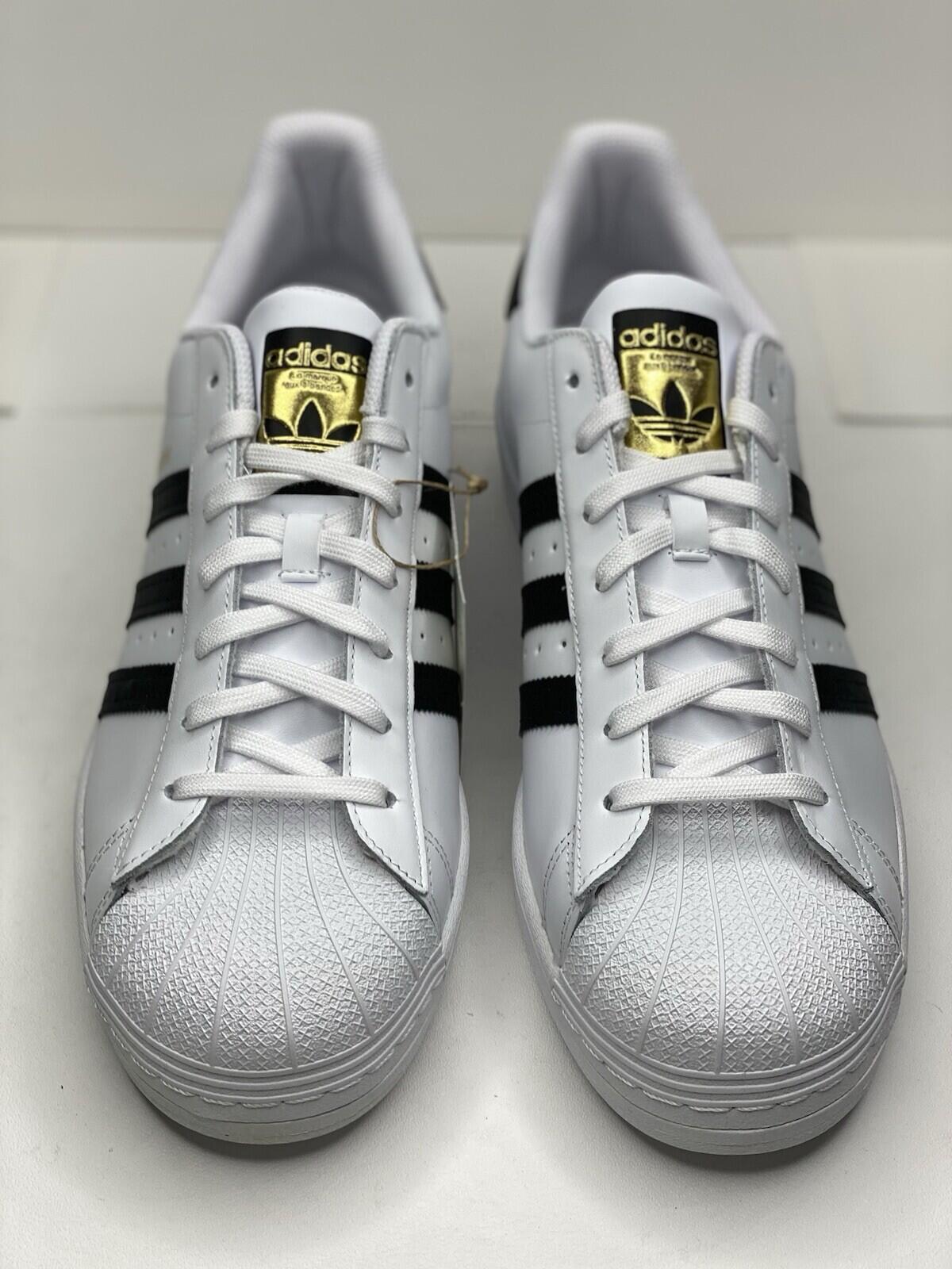 Adidas Superstar ‘white Black’ Men’s Size 13