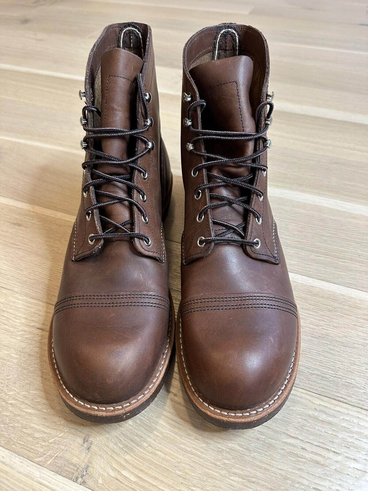 Red Wing Boots Iron Ranger Amber Mens Size 13 BNIB