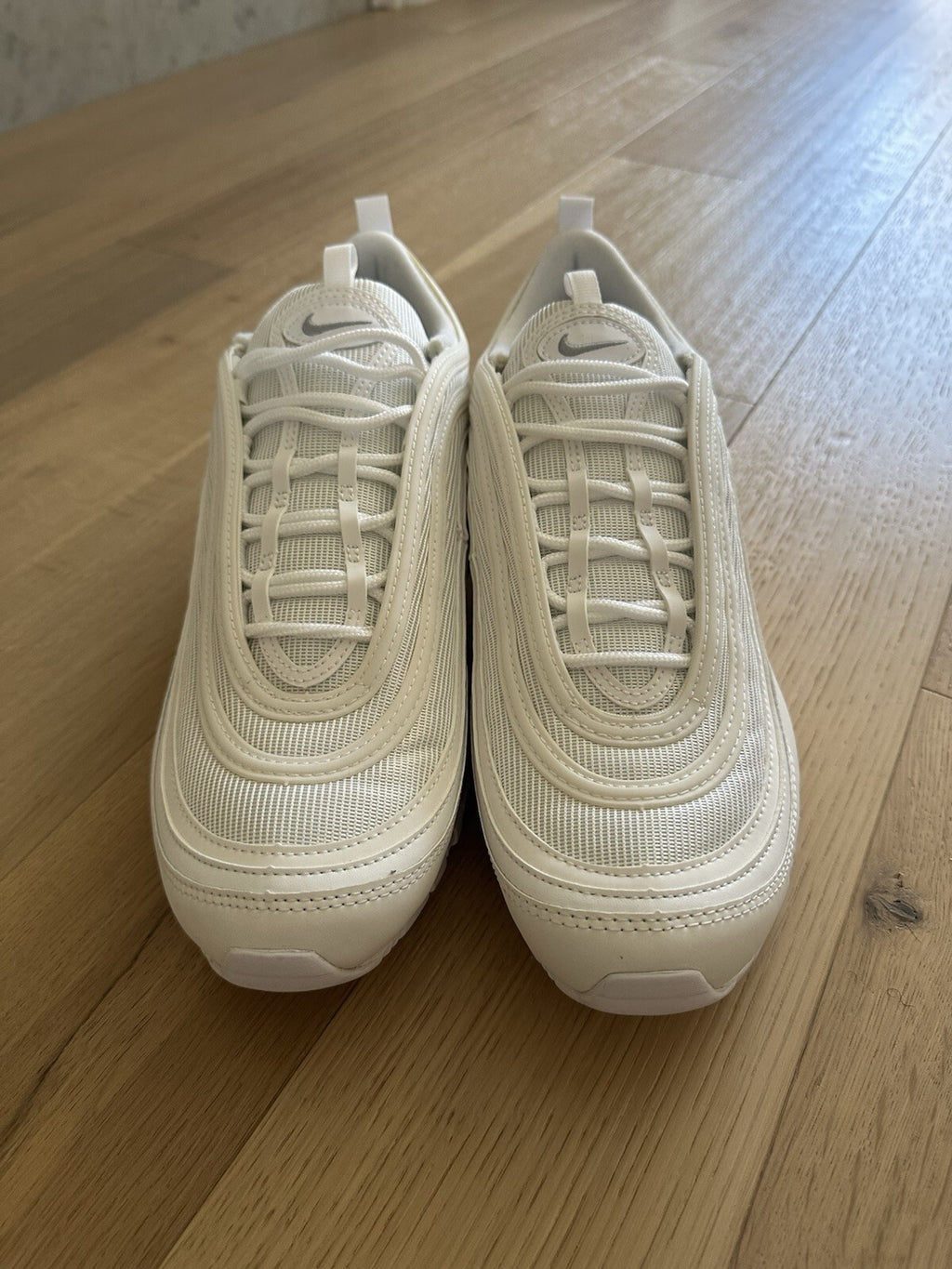 NIKE AIR MAX 97 WHITE/WOLF GREY-BLACK Men’s 13 BNIB