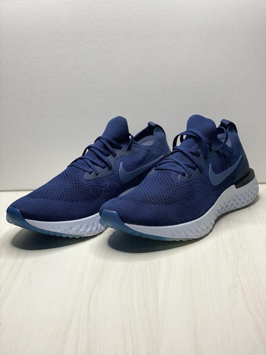 Nike Epic React Flyknit College ‘Navy Diffused’ Mens Size 14