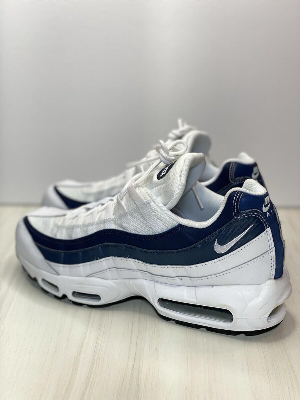 Nike Air Max 95 Essential White Midnight Navy Size 13