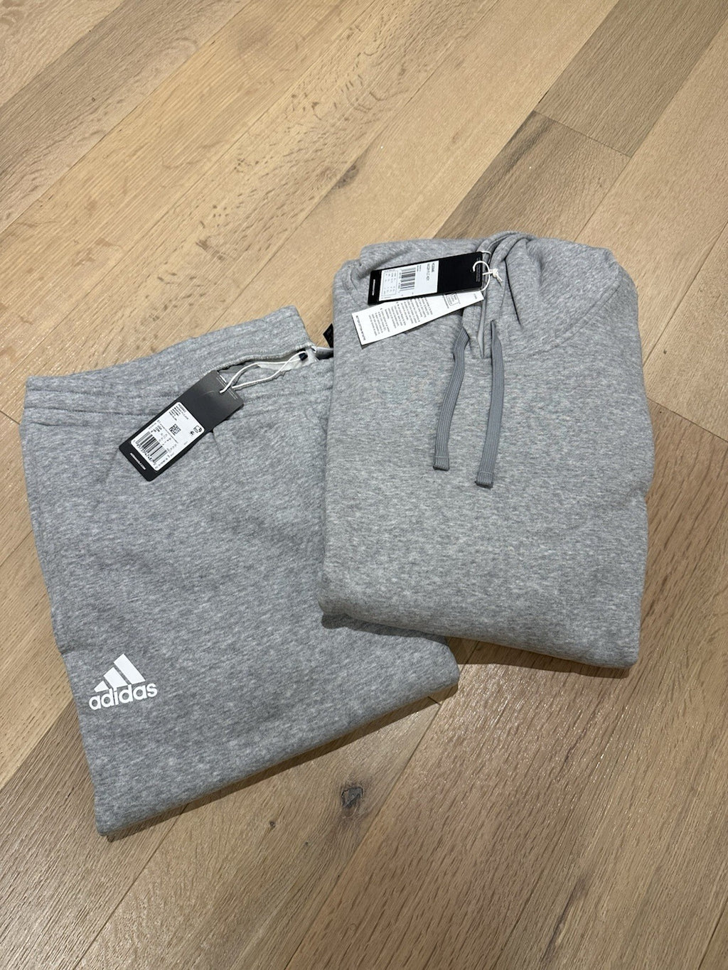 Adidas Fleece Jogger Set Men’s XL Grey