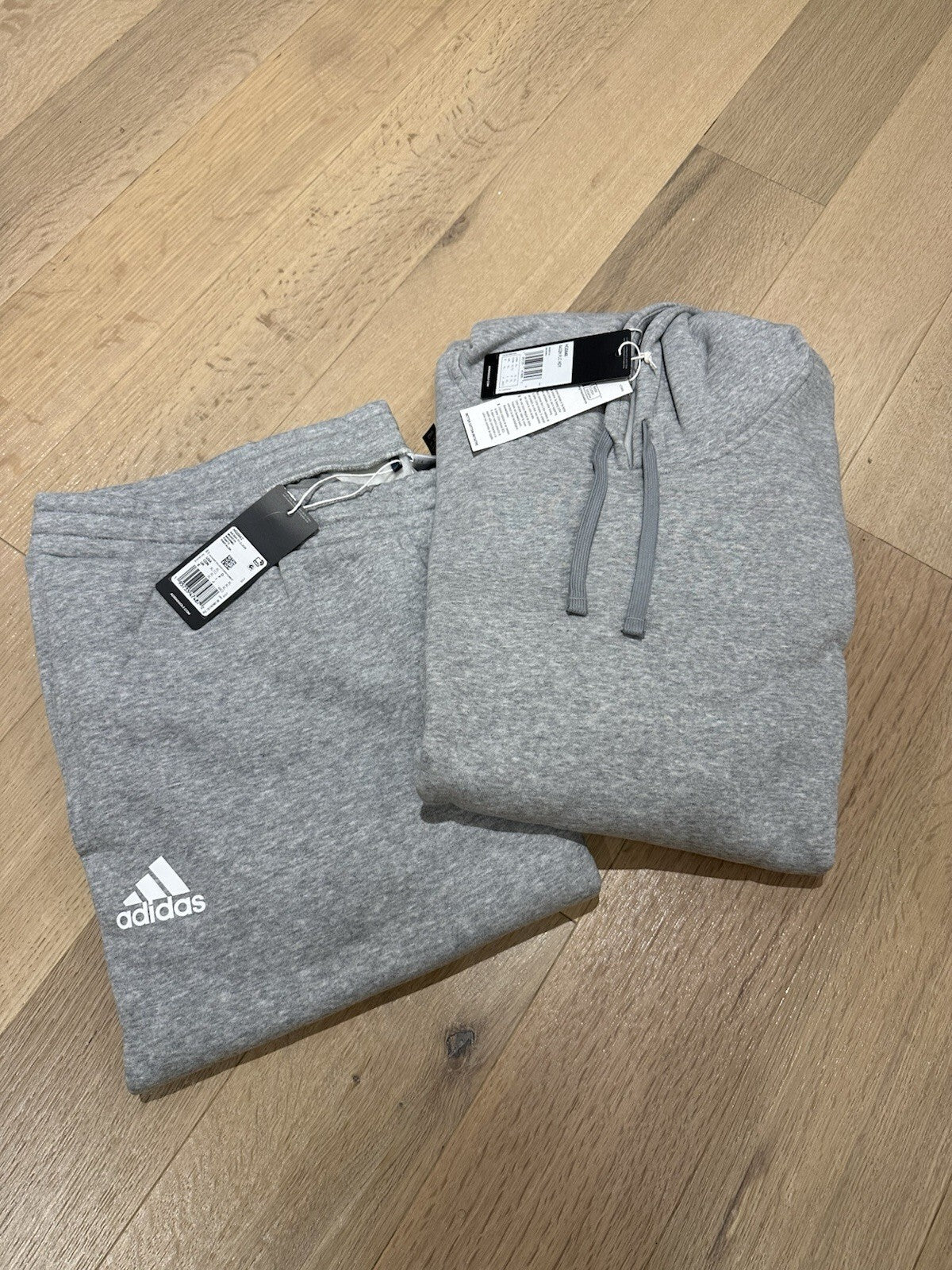 Adidas Fleece Jogger Set Men’s XL Grey