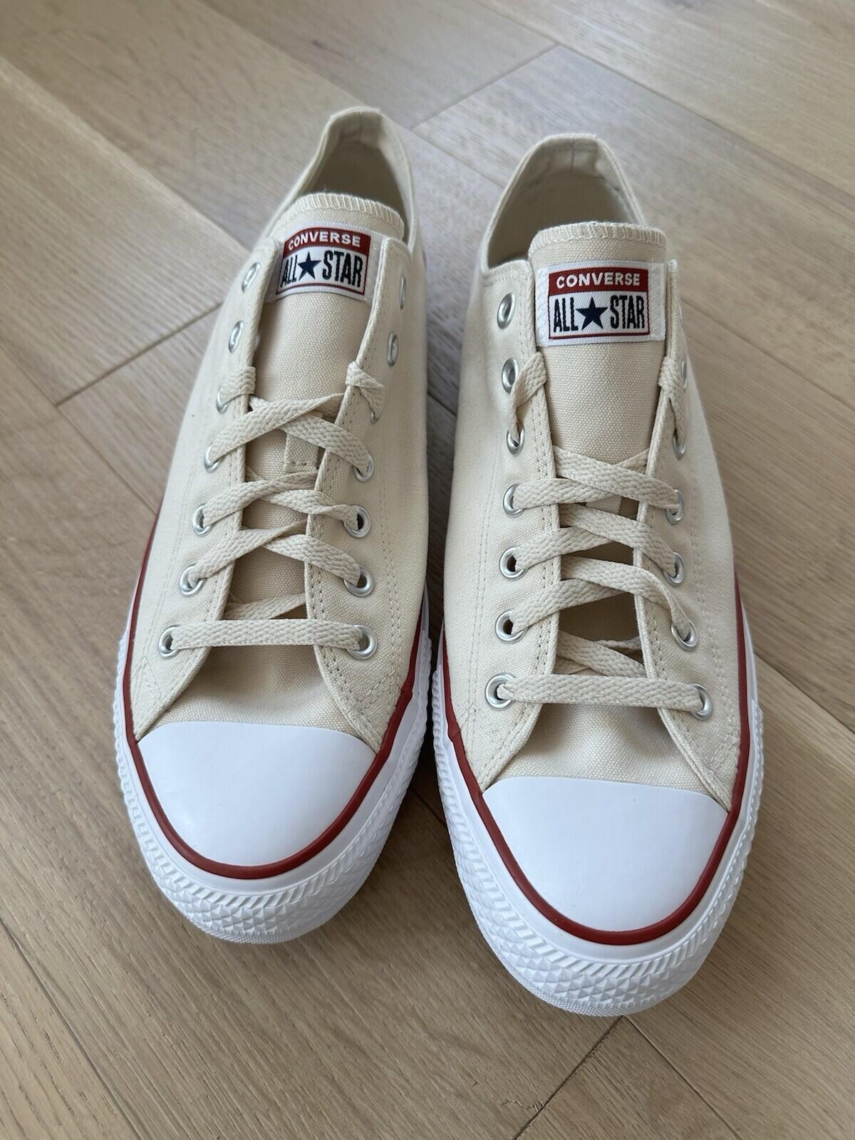 Converse All Star Low Natural Ivory Men’s Size 12 BNIB