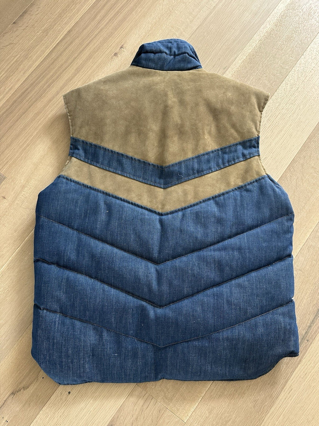 Levi’s SKII Denim & Suede Vest Men’s XL Vintage & RARE* Excellent Condition