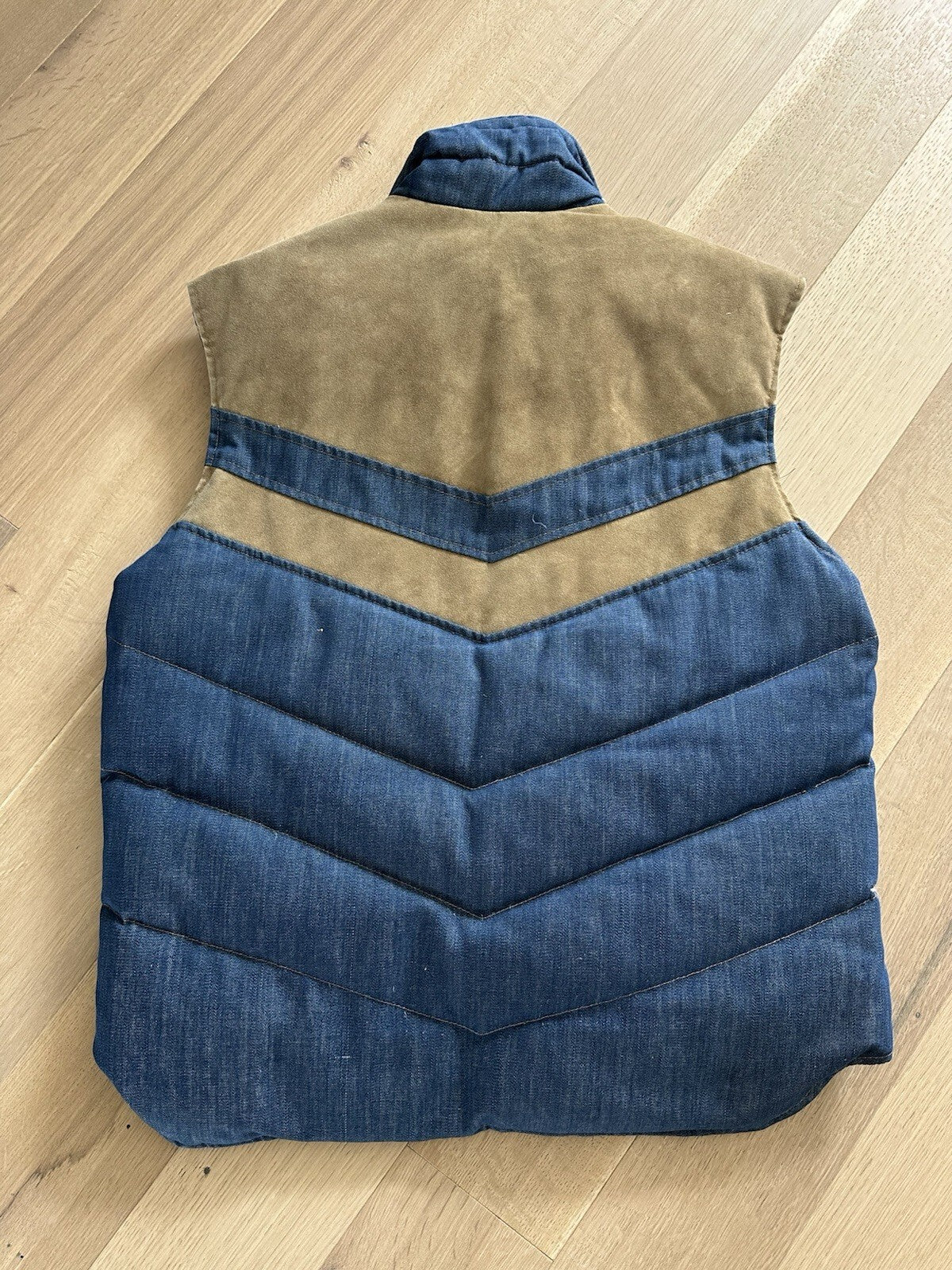 Levi’s SKII Denim & Suede Vest Men’s XL Vintage & RARE* Excellent Condition