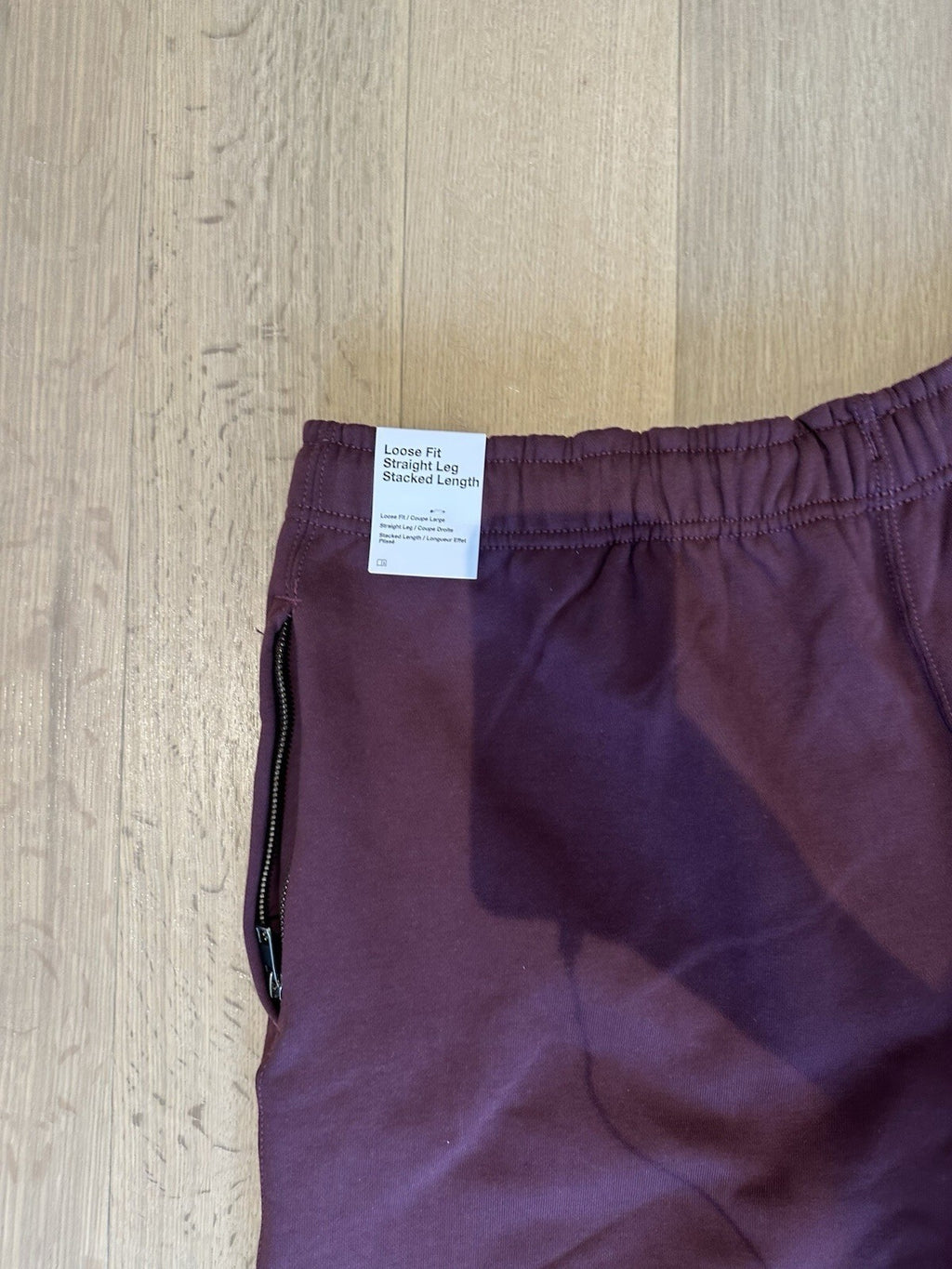 Nike Burgundy Solo Swoosh Track Suit Set Men’s Hoodie L, Crewneck XL & Pants XL