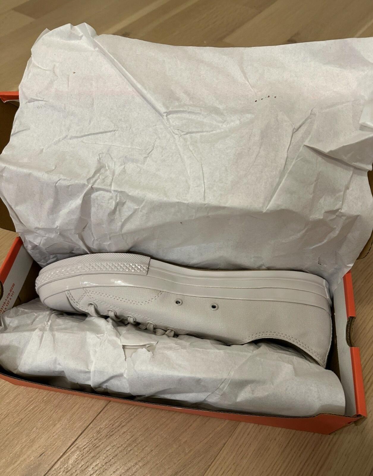 CONVERSE CHUCK 70 0X PALE PUTTY MENS Size 13 Lt.Gray